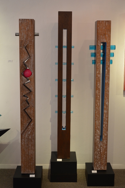 Three Totems on display