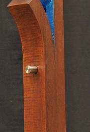 Atomo - Sfera, legno e vetro, 2013, altezza 275 cm